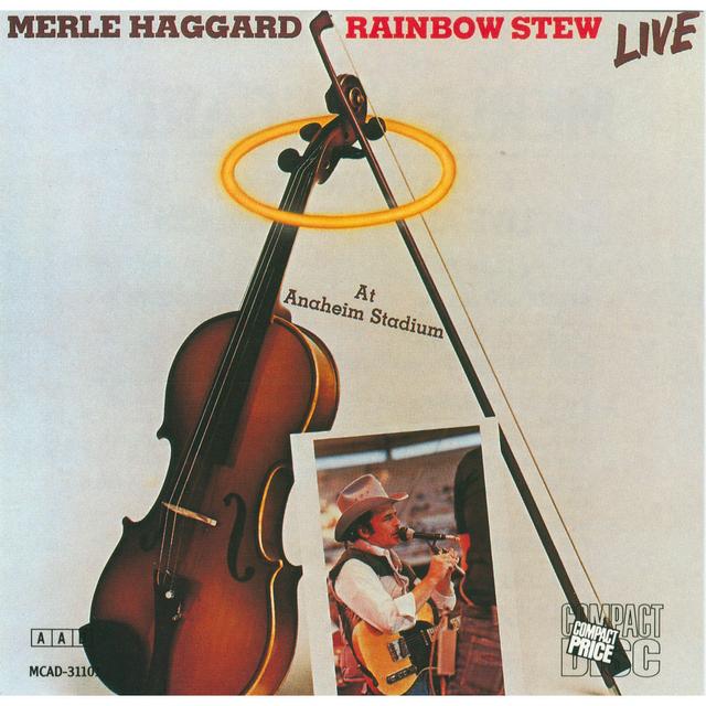 Album cover art for Rainbow Stew - Live at Anaheim Stadium