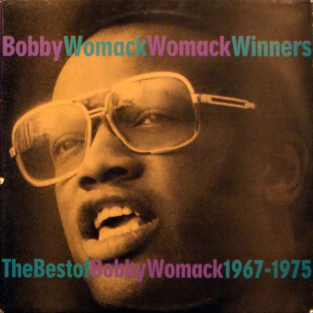 Album cover art for Womack Winners: The Best of Bobby Womack 1968-75