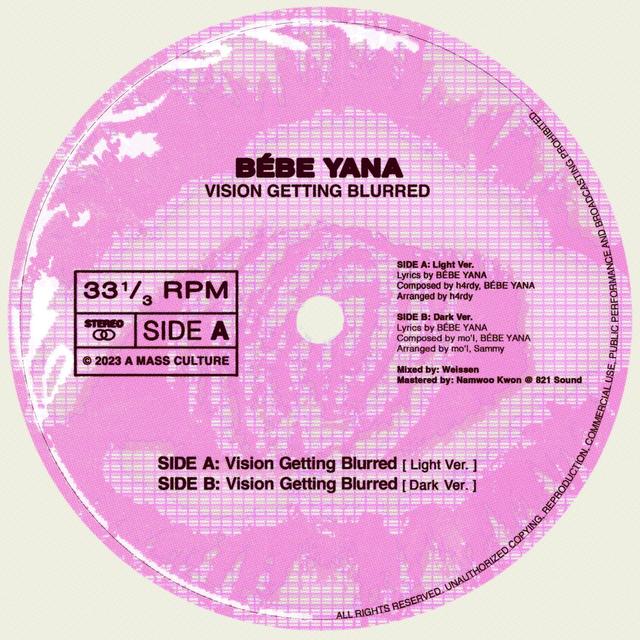 Album cover art for Vision Getting Blurred