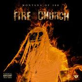 Album cover art for Fire in the Church