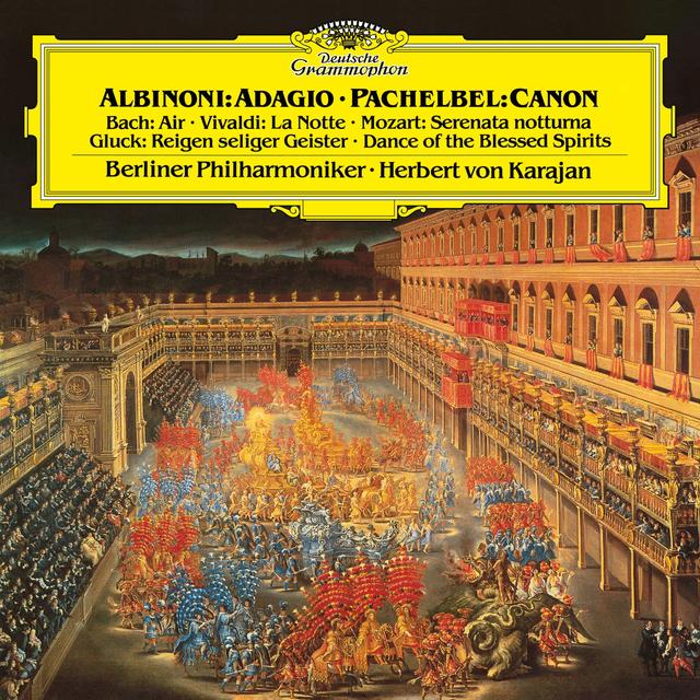 Album cover art for Albinoni: Adagio in G Minor / Pachelbel: Canon