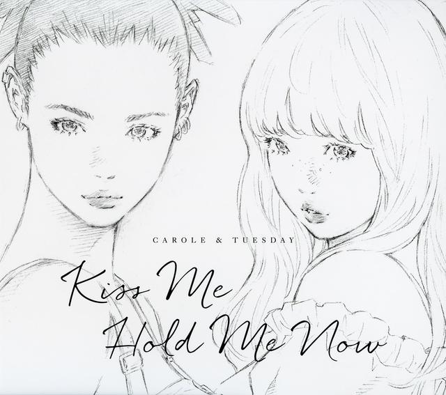 Album cover art for TV animation「キャロル&チューズデイ」opening/ending theme～Kiss Me/Hold Me Now