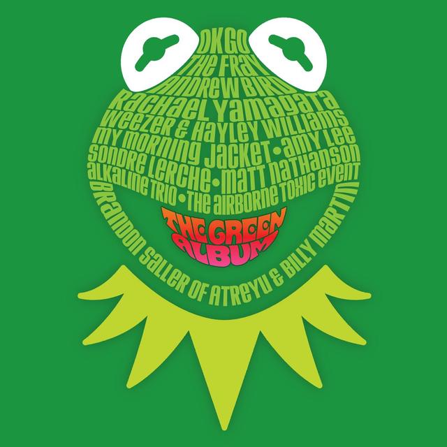 Album cover art for Muppets : The Green Album