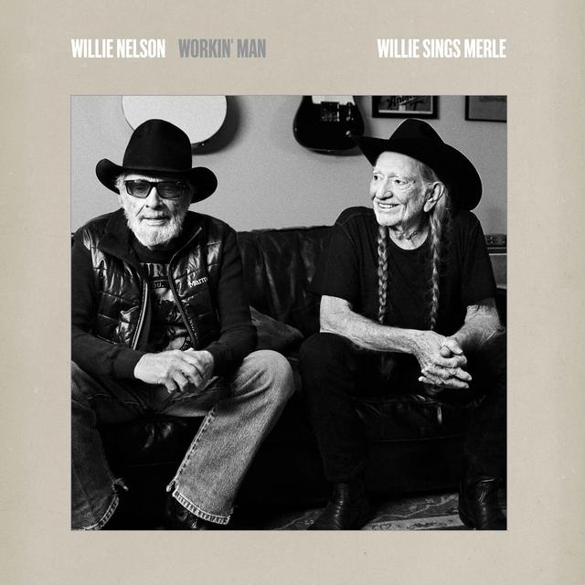 Album cover art for Workin' Man: Willie Sings Merle