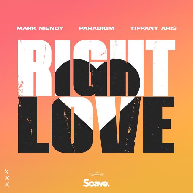 Album cover art for Right Love