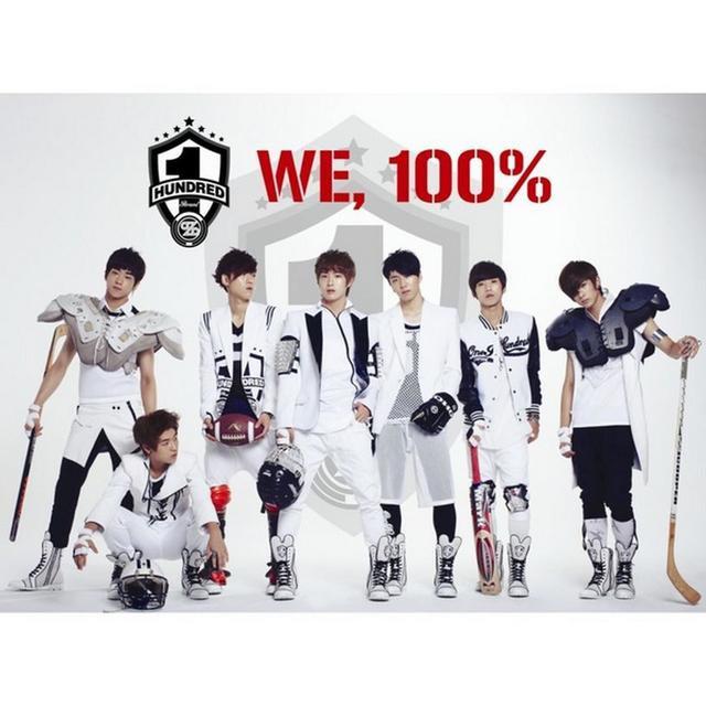 Album cover art for We, 100% - EP