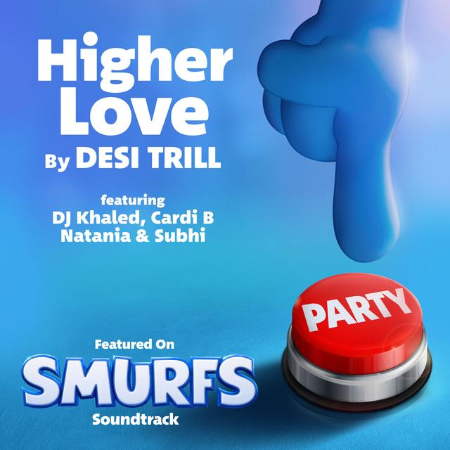 Album cover art for Higher Love