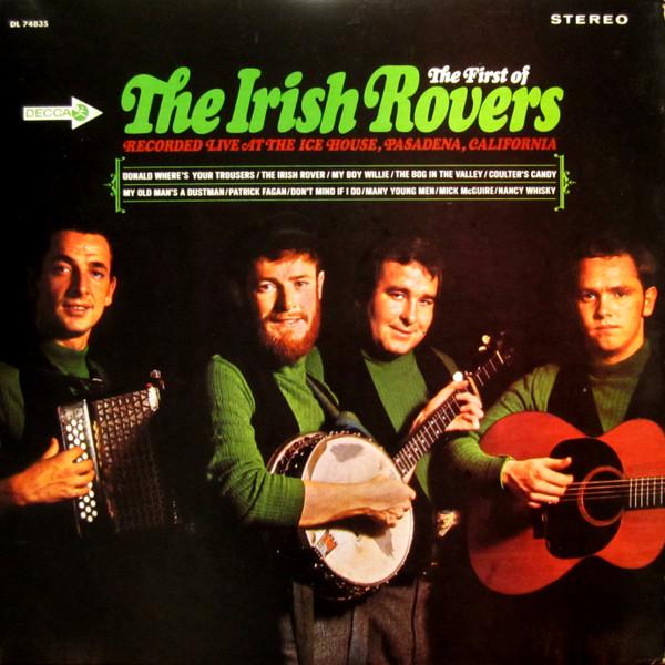 Album cover art for The First of the Irish Rovers