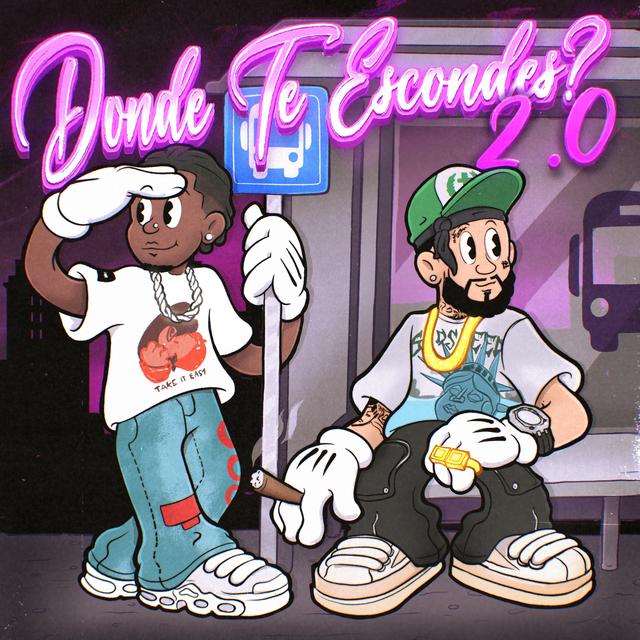 Album cover art for DONDE TE ESCONDES? 2.0
