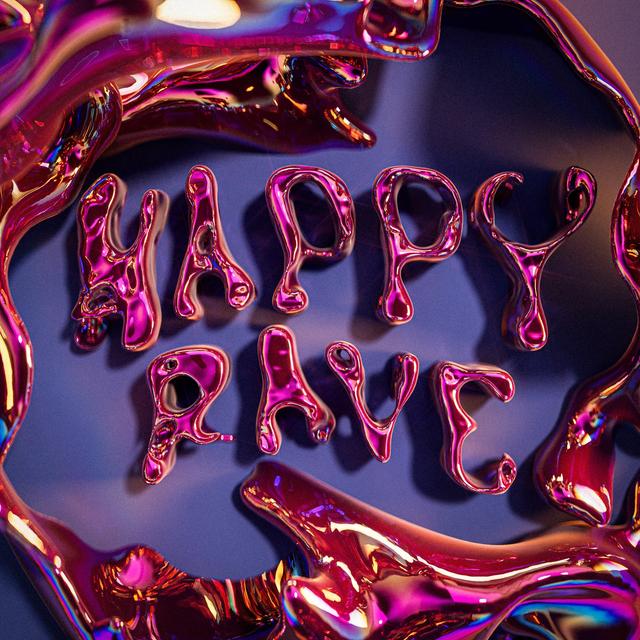 Album cover art for Happy Rave EP