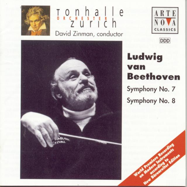 Album cover art for Beethoven: Symphony No.7 & 8