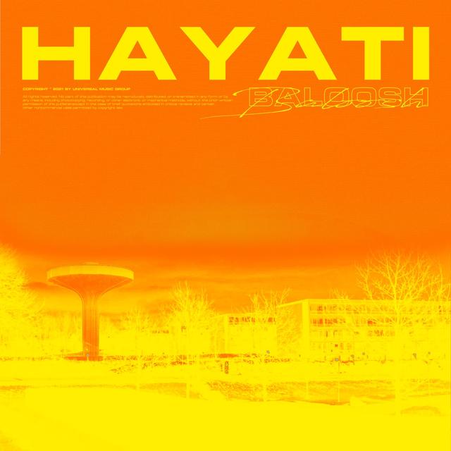 Album cover art for Hayati