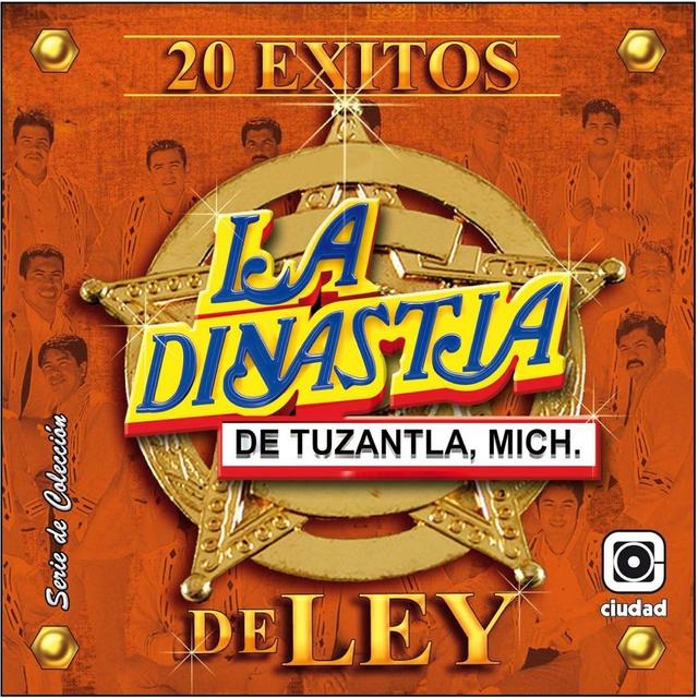 Album cover art for 20 éxitos de ley