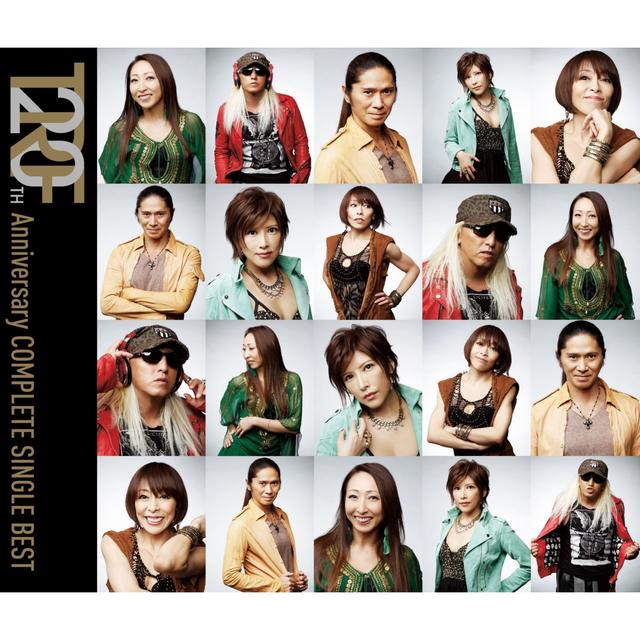 Album cover art for TRF 20TH Anniversary COMPLETE SINGLE BEST