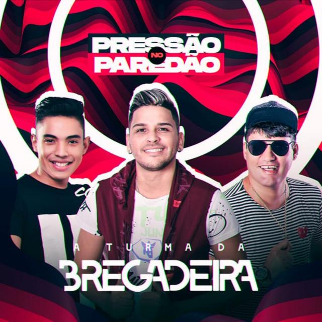 Album cover art for Pressão no Paredão