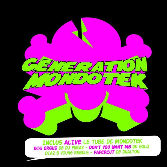 Album cover art for Génération Mondotek