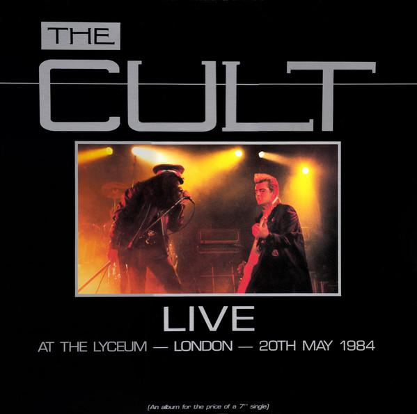 Album cover art for Live at the Lyceum - London - 20th May 1984