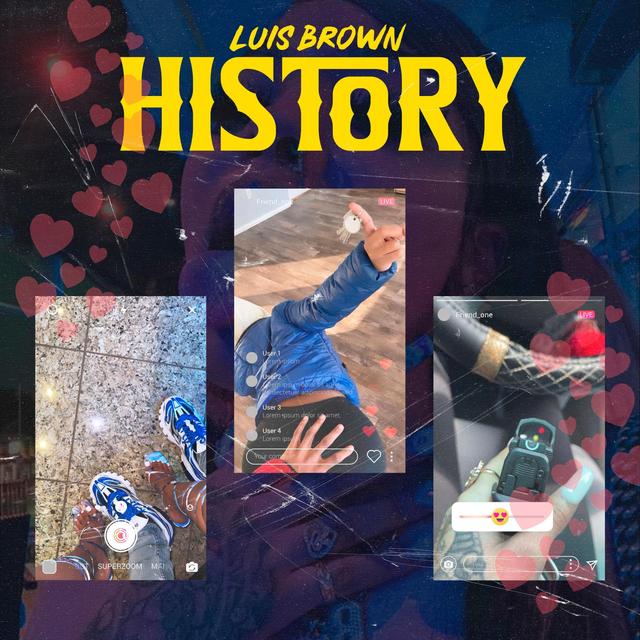 Album cover art for History