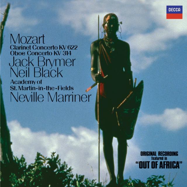 Album cover art for Mozart : Clarinet Concerto - Oboe Concerto