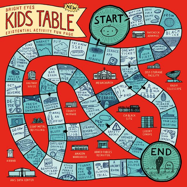 Album cover art for Kids Table
