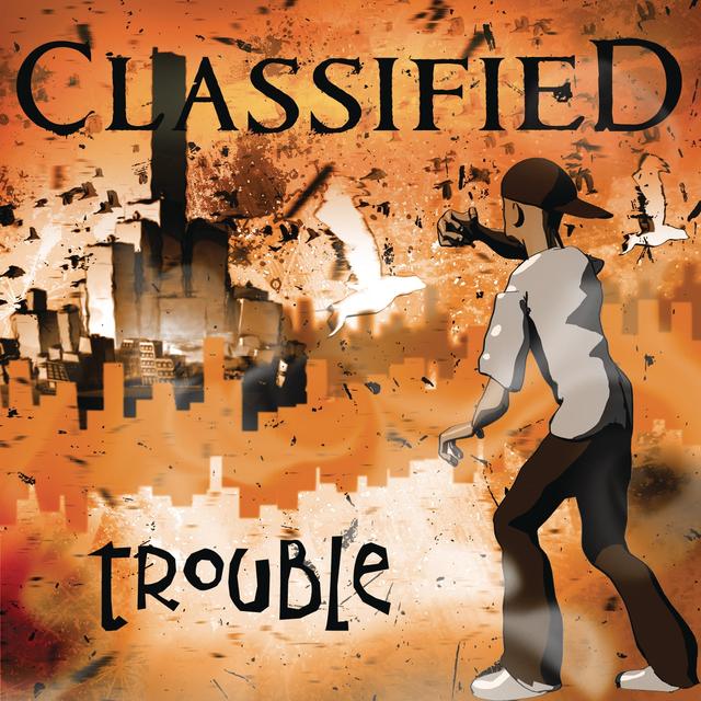 Album cover art for Trouble