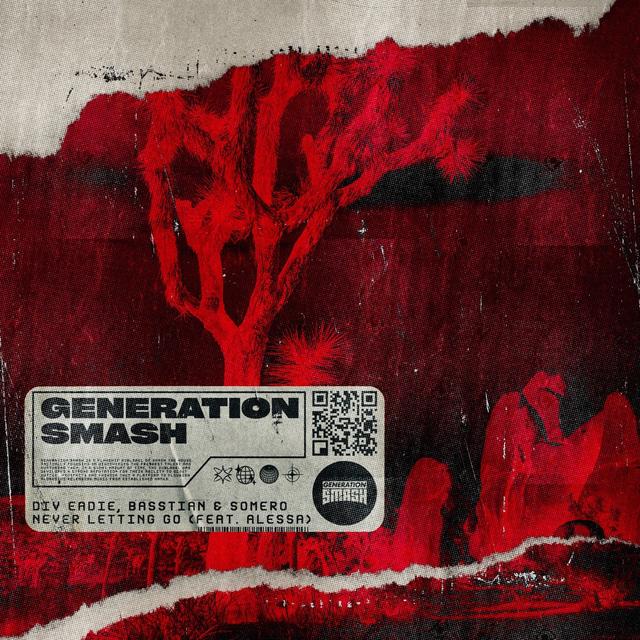 Album cover art for Never Letting Go (feat. Alessa)