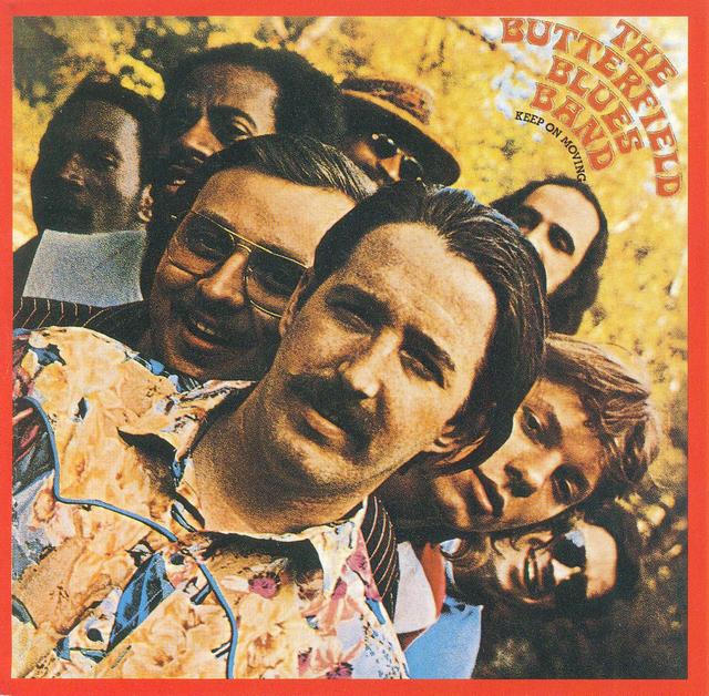 Album cover art for Keep on Moving