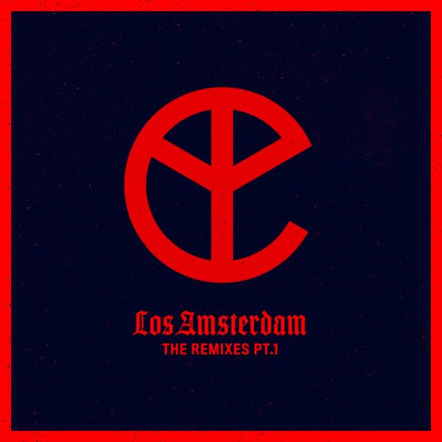Album cover art for Los Amsterdam The Remixes Pt. 1