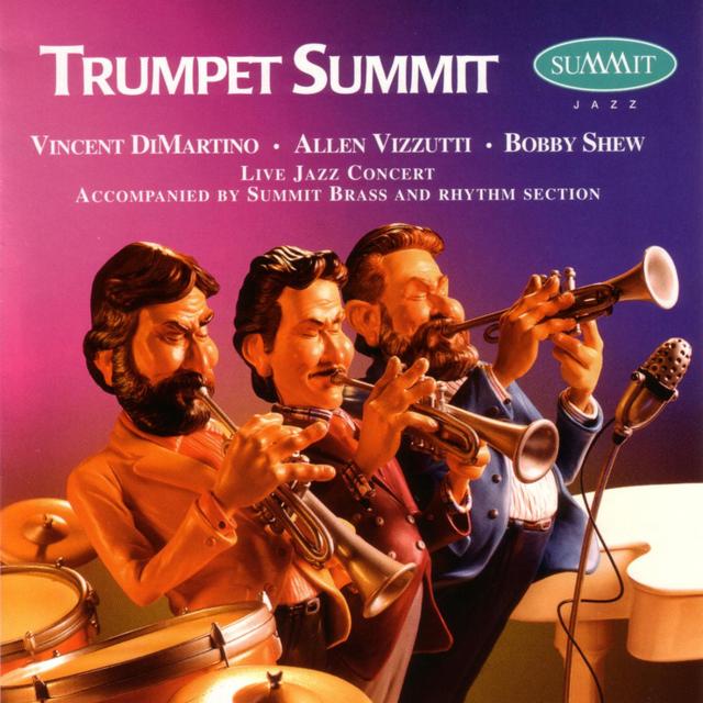 Album cover art for Trumpet Summit - Live Jazz Concert