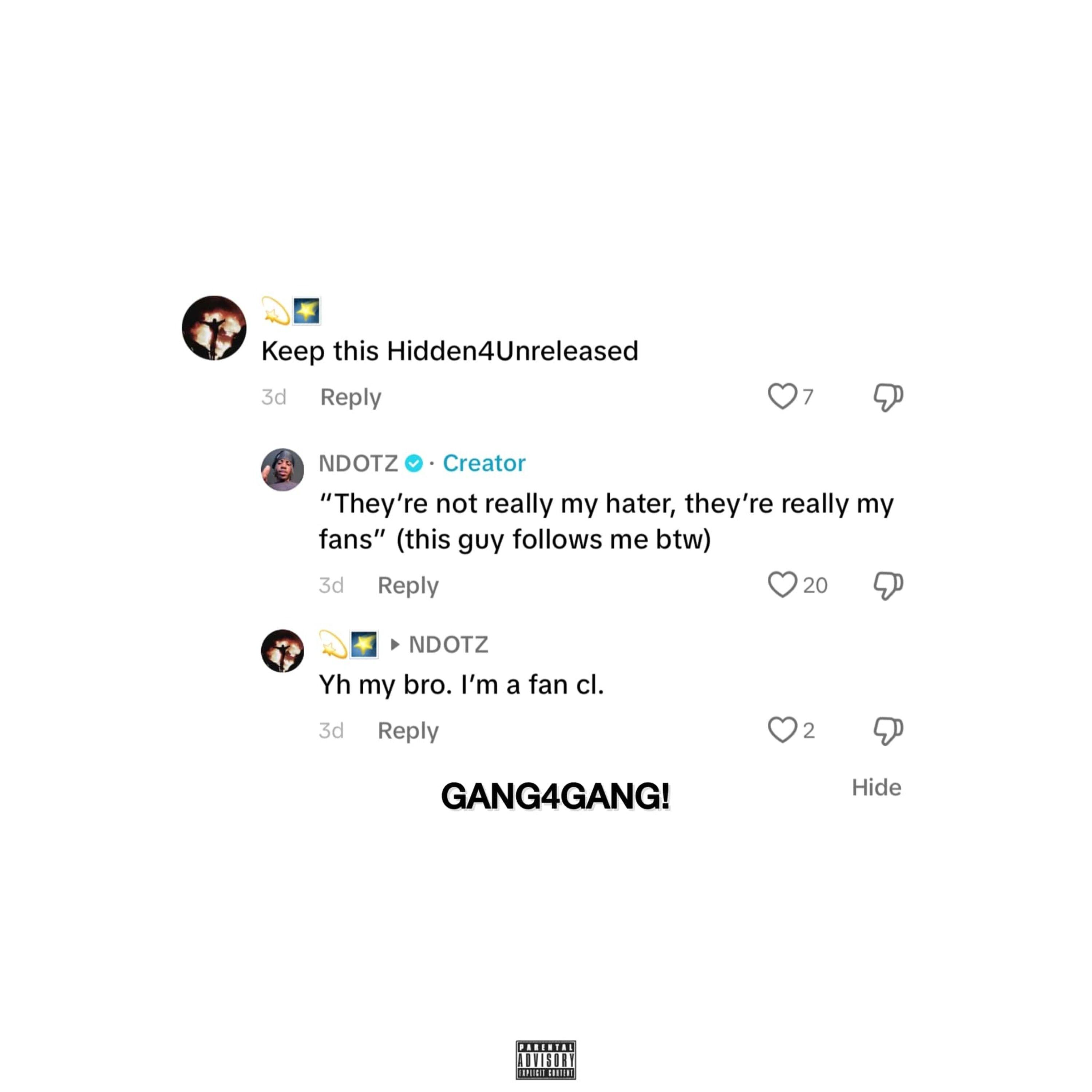 Lyric cover art