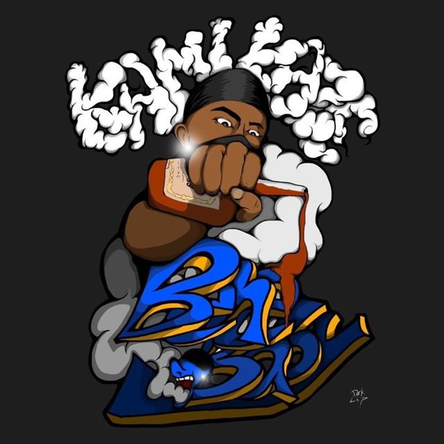 Album cover art for Kamikaze