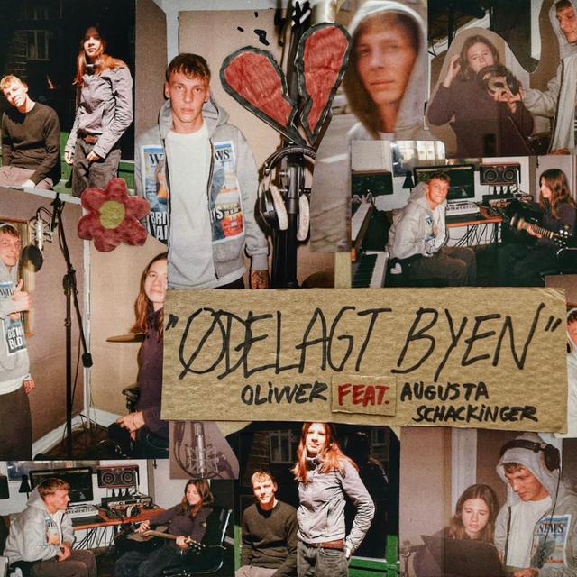 Album cover art for Ødelagt Byen