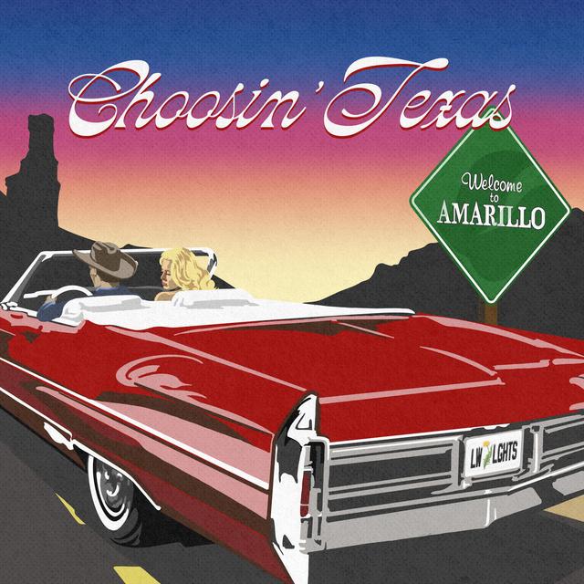 Album cover art for Choosin' Texas