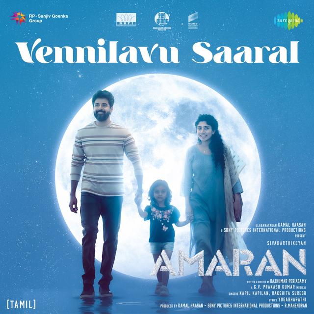 Album cover art for Vennilavu Saaral (From "Amaran") - Single