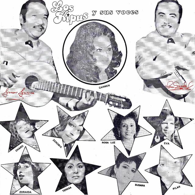 Album cover art for Los Kipus y Sus Voces