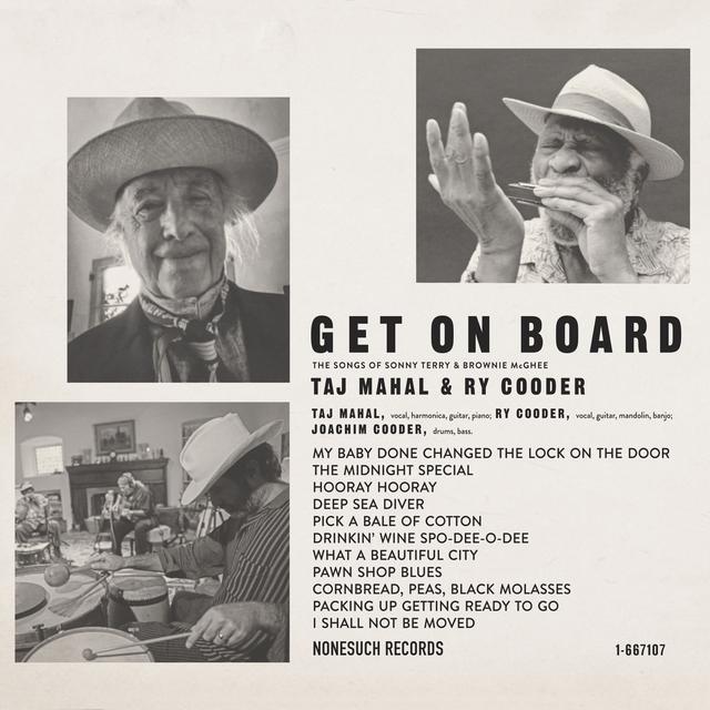 Album cover art for Get on Board