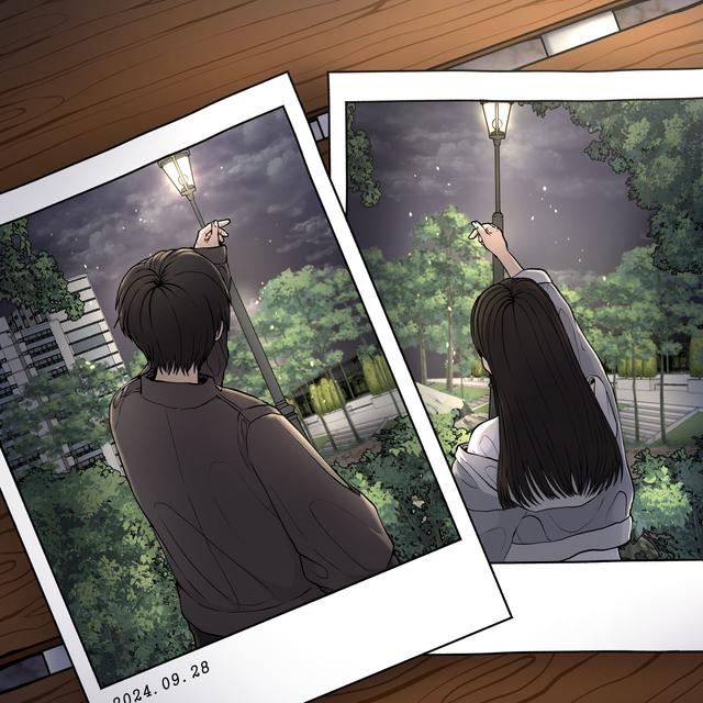 Album cover art for 우리들의 마지막 여름 밤