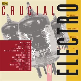 Album cover art for Crucial Electro 4