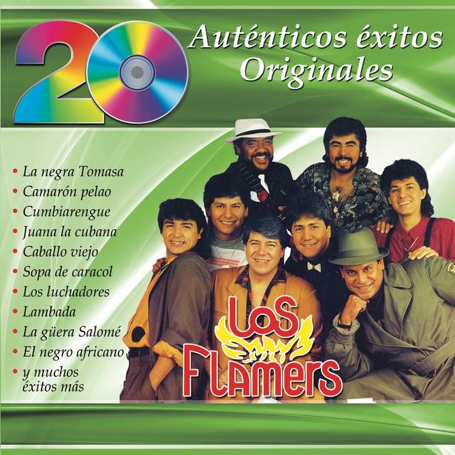 Album cover art for 20 Auténticos Éxitos Originales - Los Flamers