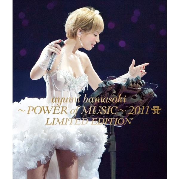 Album cover art for ayumi hamasaki ~POWER of MUSIC~ 2011 A (LIMITED EDITION)