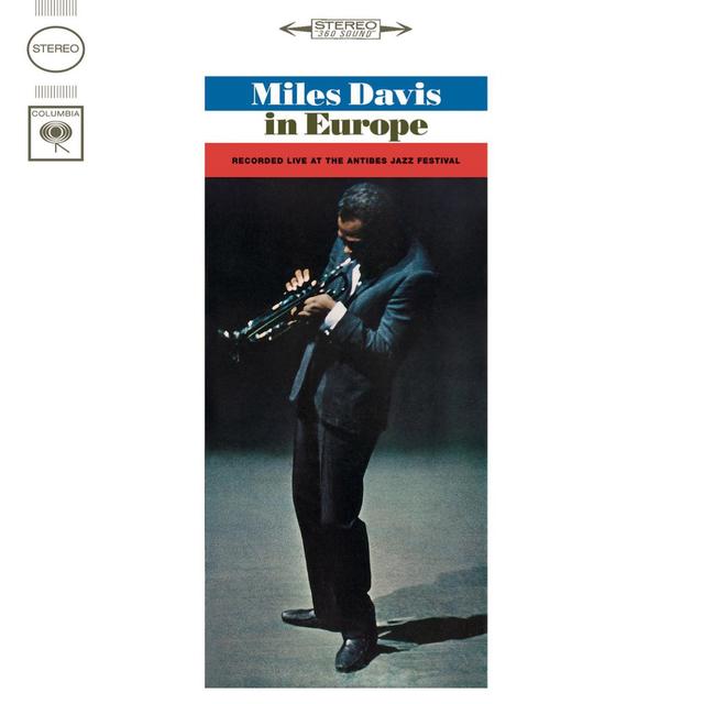 Album cover art for Miles Davis in Europe
