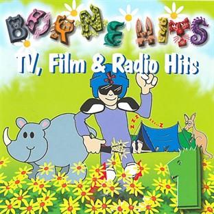 Album cover art for Børnehits 1 - TV, Film & Radio Hits