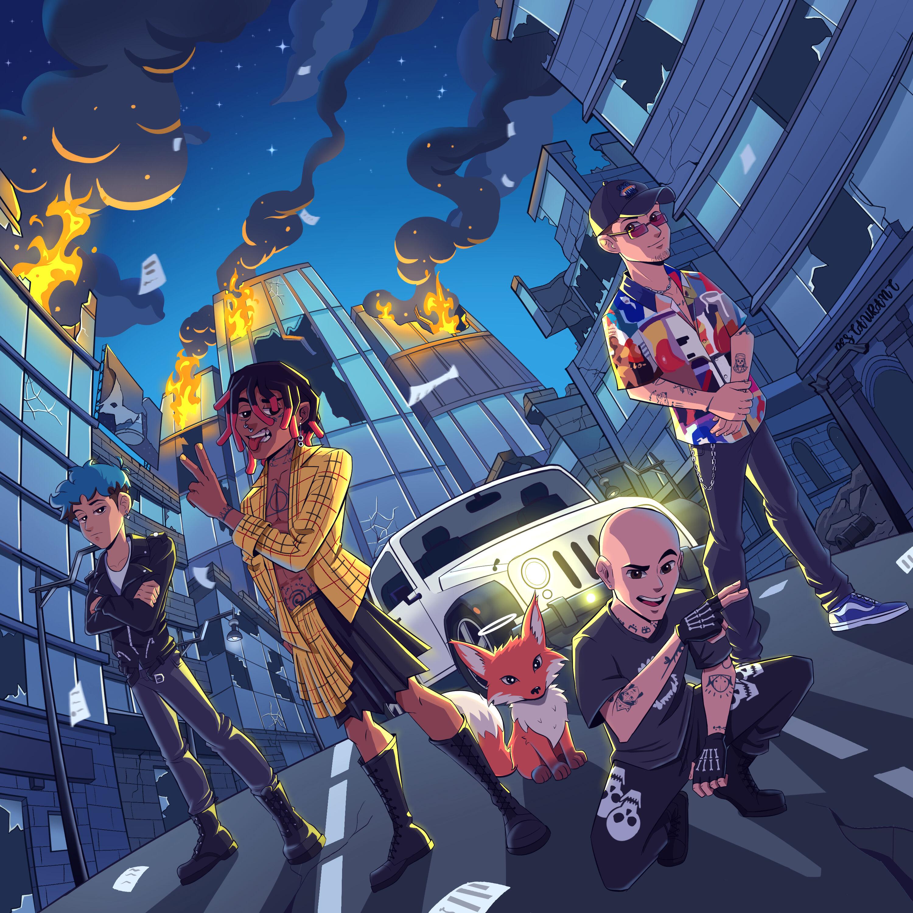 Lyric cover art