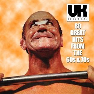 Album cover art for Uk Records 80 Great Hits From The 60s & 70s