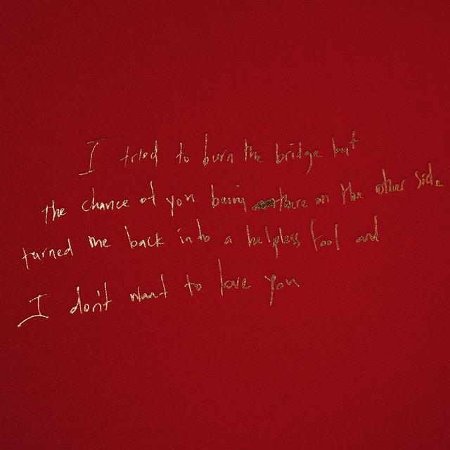 Album cover art for I Don't Wanna Love You