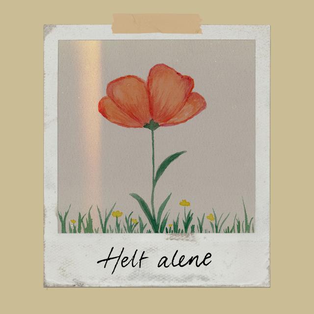 Album cover art for Helt Alene