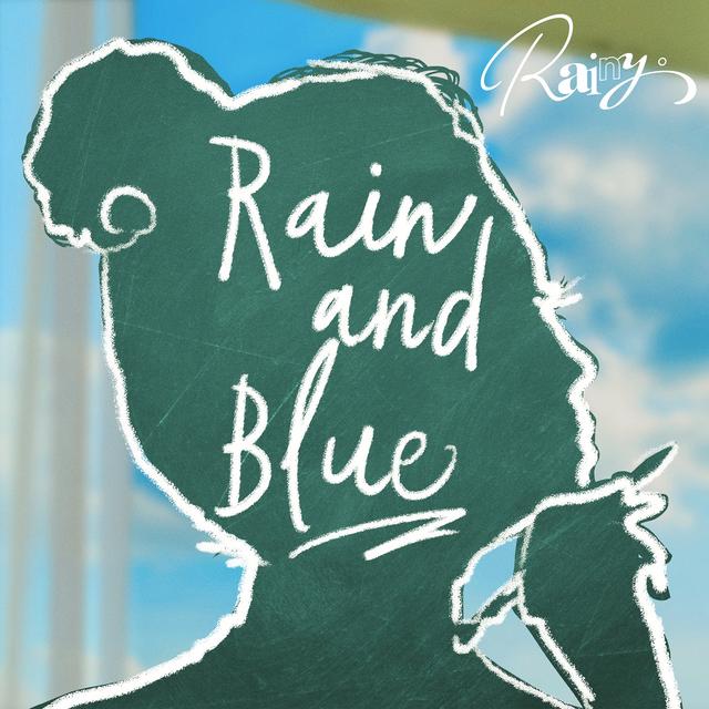 Album cover art for Rain and Blue