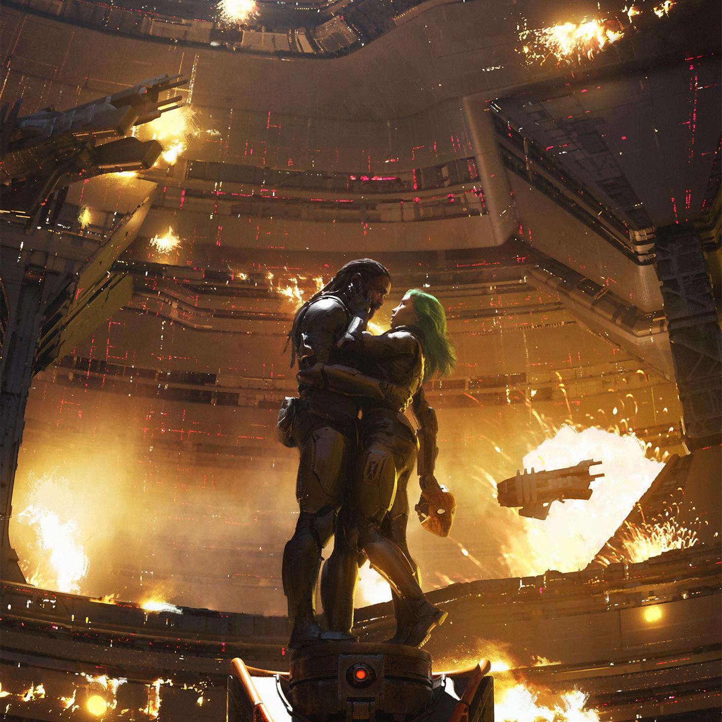 Lyric cover art