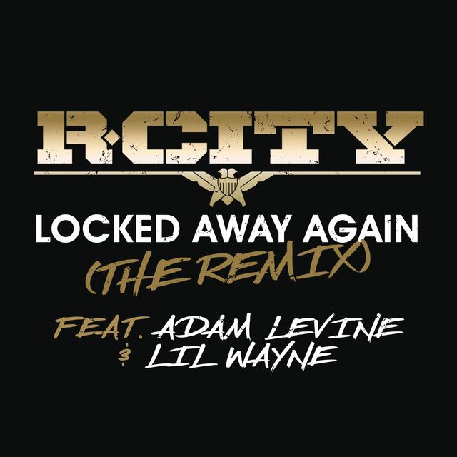 Album cover art for Locked Away Again (The Remix)