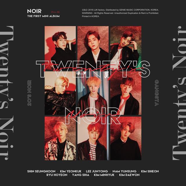 Album cover art for Twenty's Noir